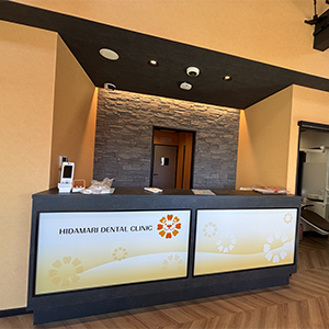 受付カウンター